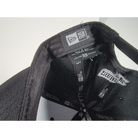 Pittsburgh Steelers New Era Adjustable NFL Hat Black Vintage Patch Snapback Cap. - Picture 8 of 9